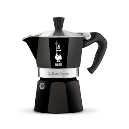 Cafeteira Bialetti Moka Express Preta 10010113 Cafeteira Bialetti Moka Express Preta 10010113