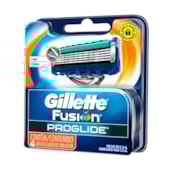 Carga Gillette Fusion Proglide com 4 Unidades Carga Gillette Fusion Proglide com 4 Unidades