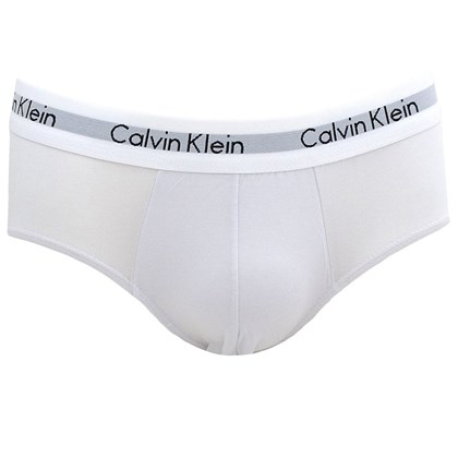 Cueca Brief Calvin Klein Confort Modal Branca