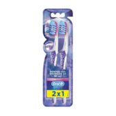 Escova Dental Oral-B 3D White Pro Flex com 2 Unidades Escova Dental Oral-B 3D White Pro Flex com 2 Unidades