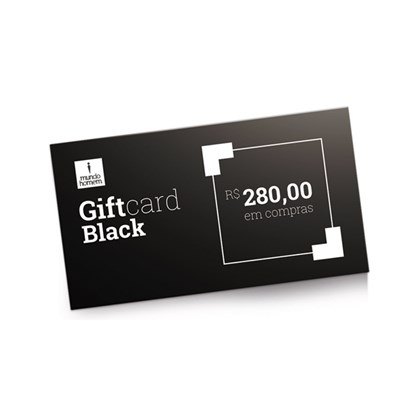 Gift Card Black 280