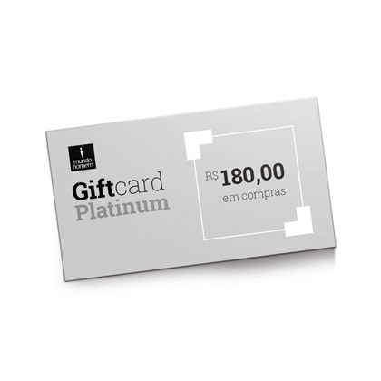 Gift Card Platinum 180