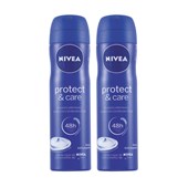 Kit Desodorante Nivea Protect & Care 150ml