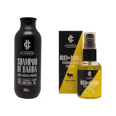 Kit Shampoo e Óleo de Barba Lúpulo Cia. da Barba Kit Shampoo e Óleo de Barba Lúpulo Cia. da Barba