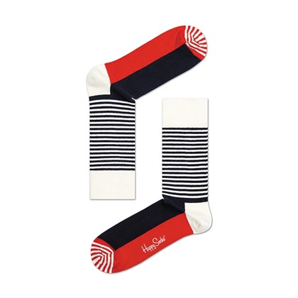 Meia Happy Socks Stripe Half SH01-068 39-44