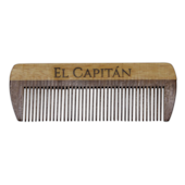 Pente de Bolso de Madeira El Capitán Ref 110 Pente de Bolso de Madeira El Capitán Ref 110