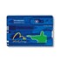 SwissCard Classic Victorinox Translúcido Azul Rio